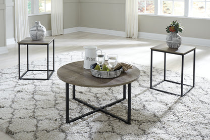 Bradenton Furniture Outlet - Ashley Furniture - Wadeworth Table (Set of 3) - Occasional Table Set (3/CN) / Two-tone - T103-213