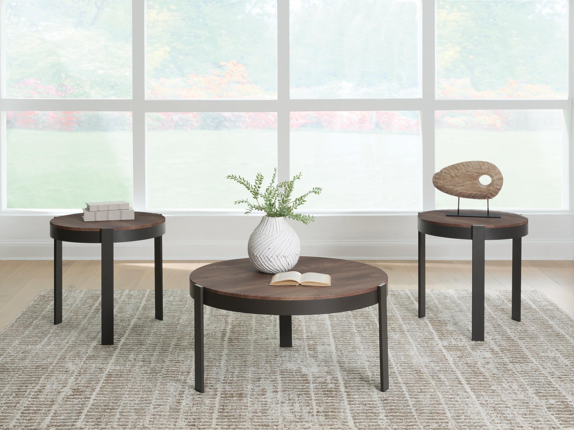 Bradenton Furniture Outlet - Ashley Furniture - Horizon Hills Table (Set of 3) - Occasional Table Set (3/CN) - T186-13