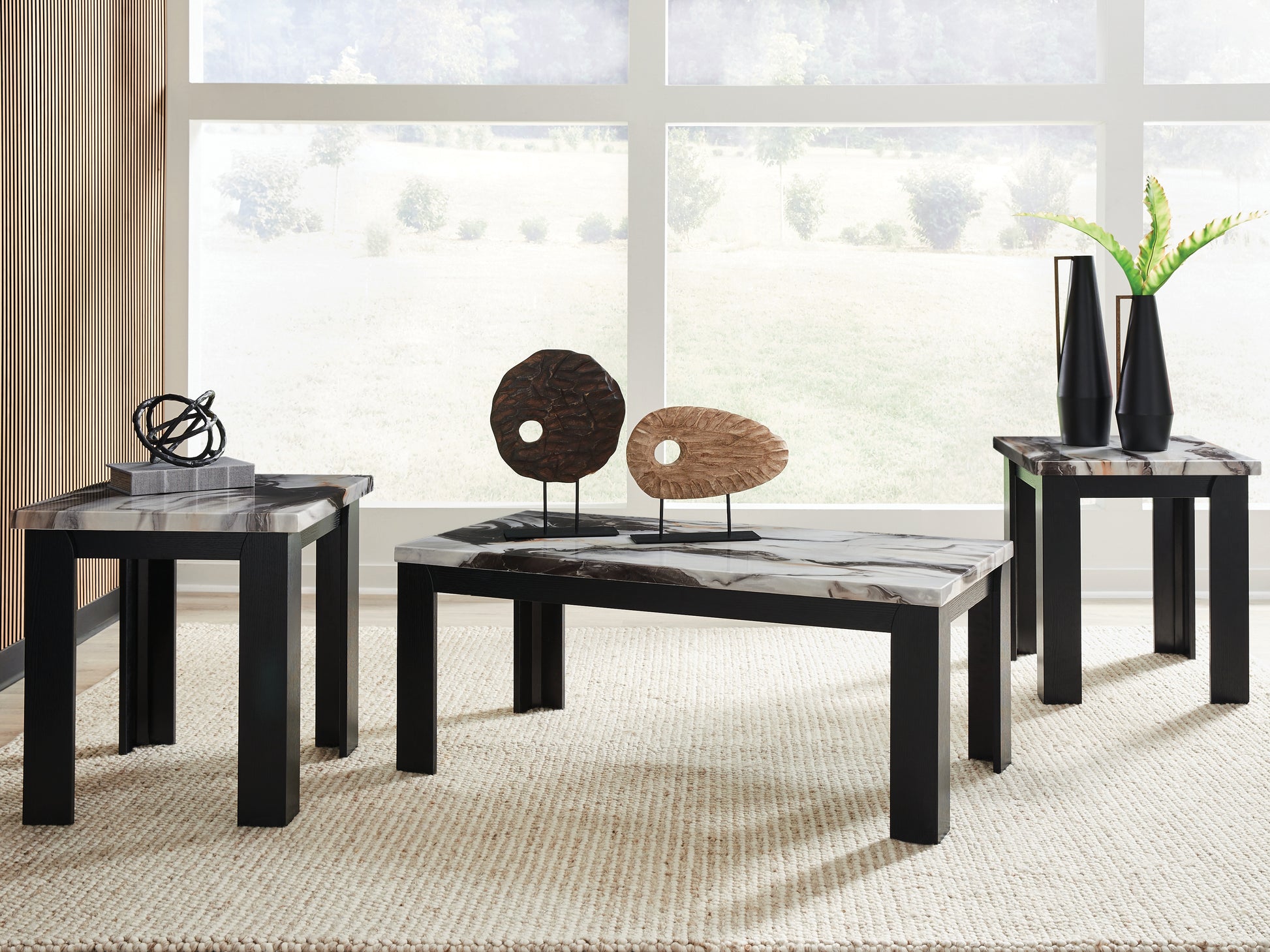 Bradenton Furniture Outlet - Ashley Furniture - Jazmore Table (Set of 3) - Occasional Table Set (3/CN) / Dark Brown - T255-13