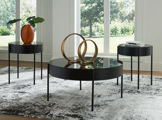 Bradenton Furniture Outlet - Ashley Furniture - Ardoline Table (Set of 3) - Occasional Table Set (3/CN) / Black - T280-13