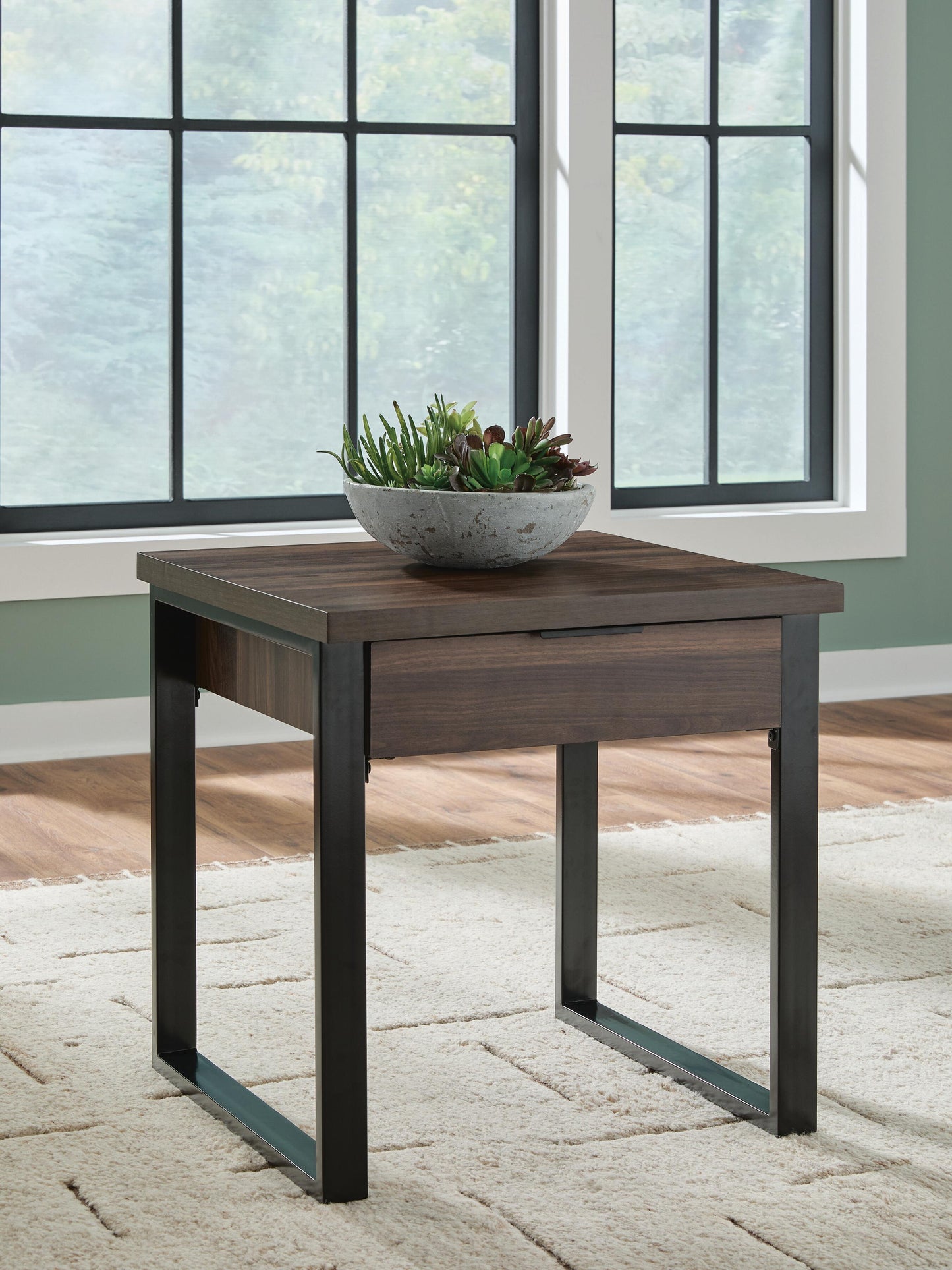 Bradenton Furniture Outlet - Ashley Furniture - Wickman Falls End Table - Square End Table - T318-2