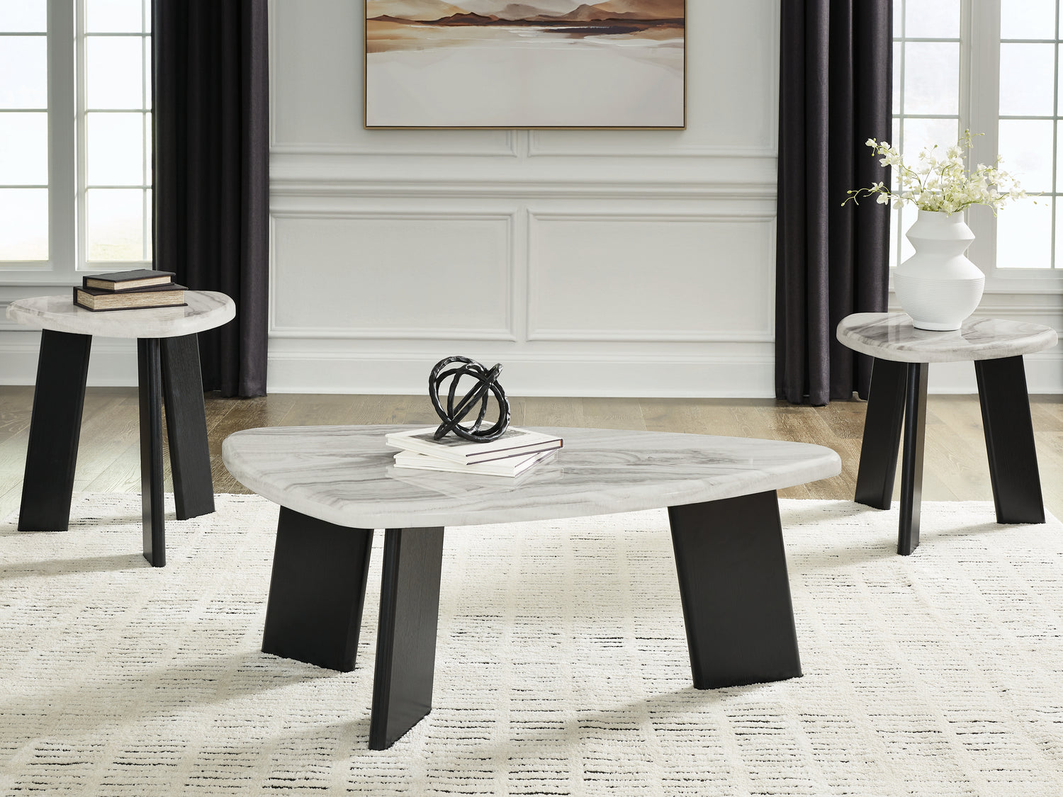 Bradenton Furniture Outlet - Ashley Furniture - Lilyberg Table (Set of 3) - Occasional Table Set (3/CN) - T389-13