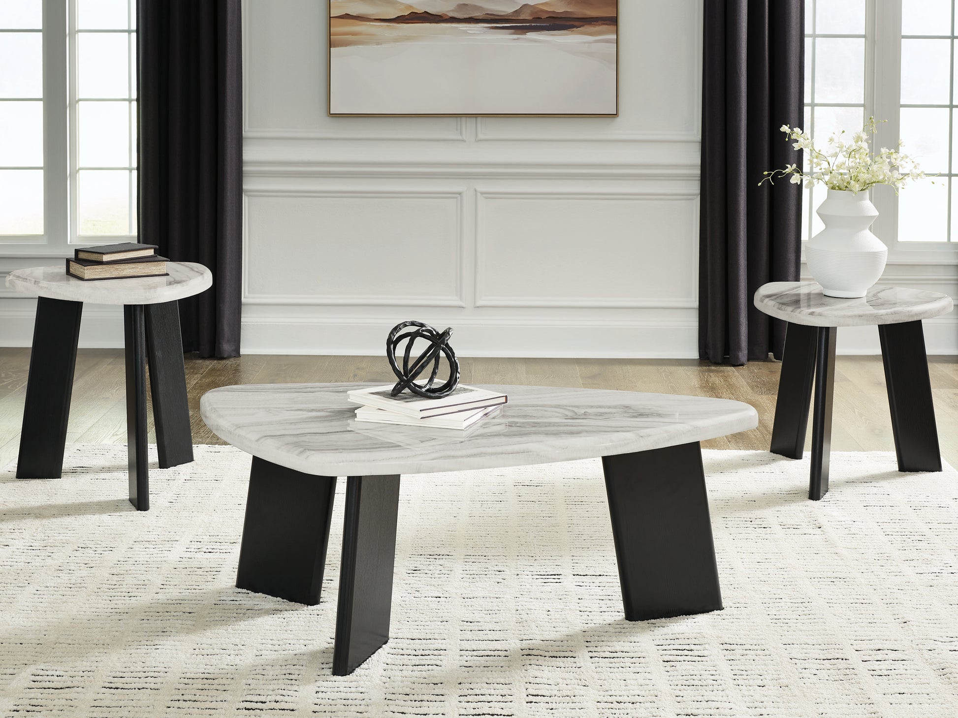 Bradenton Furniture Outlet - Ashley Furniture - Lilyberg Table (Set of 3) - Occasional Table Set (3/CN) - T389-13