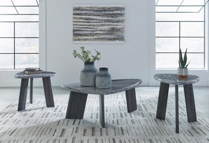 Bradenton Furniture Outlet - Ashley Furniture - Bluebond Table (Set of 3) - Occasional Table Set (3/CN) / Gray - T390-13