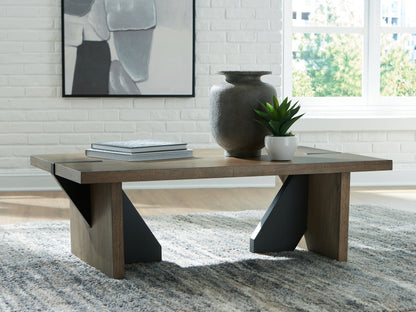 Bradenton Furniture Outlet - Ashley Furniture - Kandinew Coffee Table - Rectangular Cocktail Table - T554-1