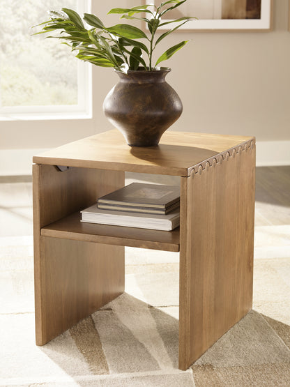 Bradenton Furniture Outlet - Ashley Furniture - Ella Grove End Table - Rectangular End Table - T639-3