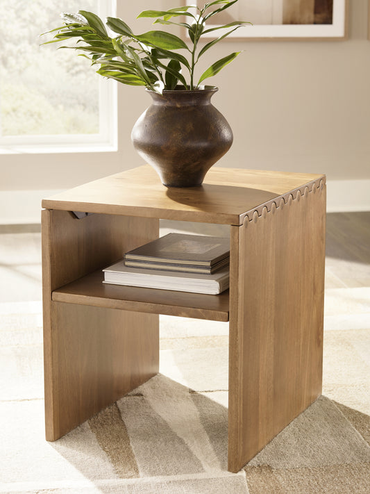 Bradenton Furniture Outlet - Ashley Furniture - Ella Grove End Table - Rectangular End Table - T639-3