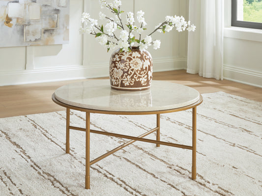 Bradenton Furniture Outlet - Ashley Furniture - Alben Coffee Table - Round Cocktail Table - T643-8