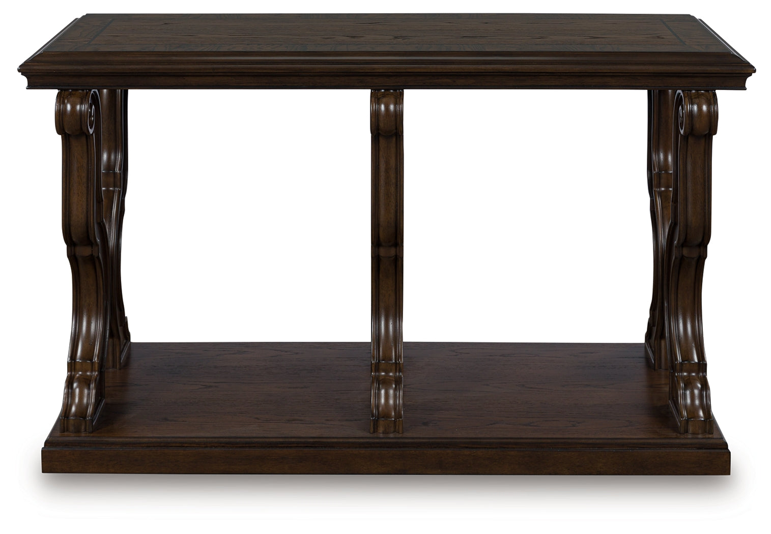 Bradenton Furniture Outlet - Ashley Furniture - Maylee Sofa Table - Sofa Table / Dark Brown - T647-4