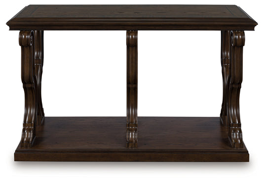 Bradenton Furniture Outlet - Ashley Furniture - Maylee Sofa Table - Sofa Table / Dark Brown - T647-4