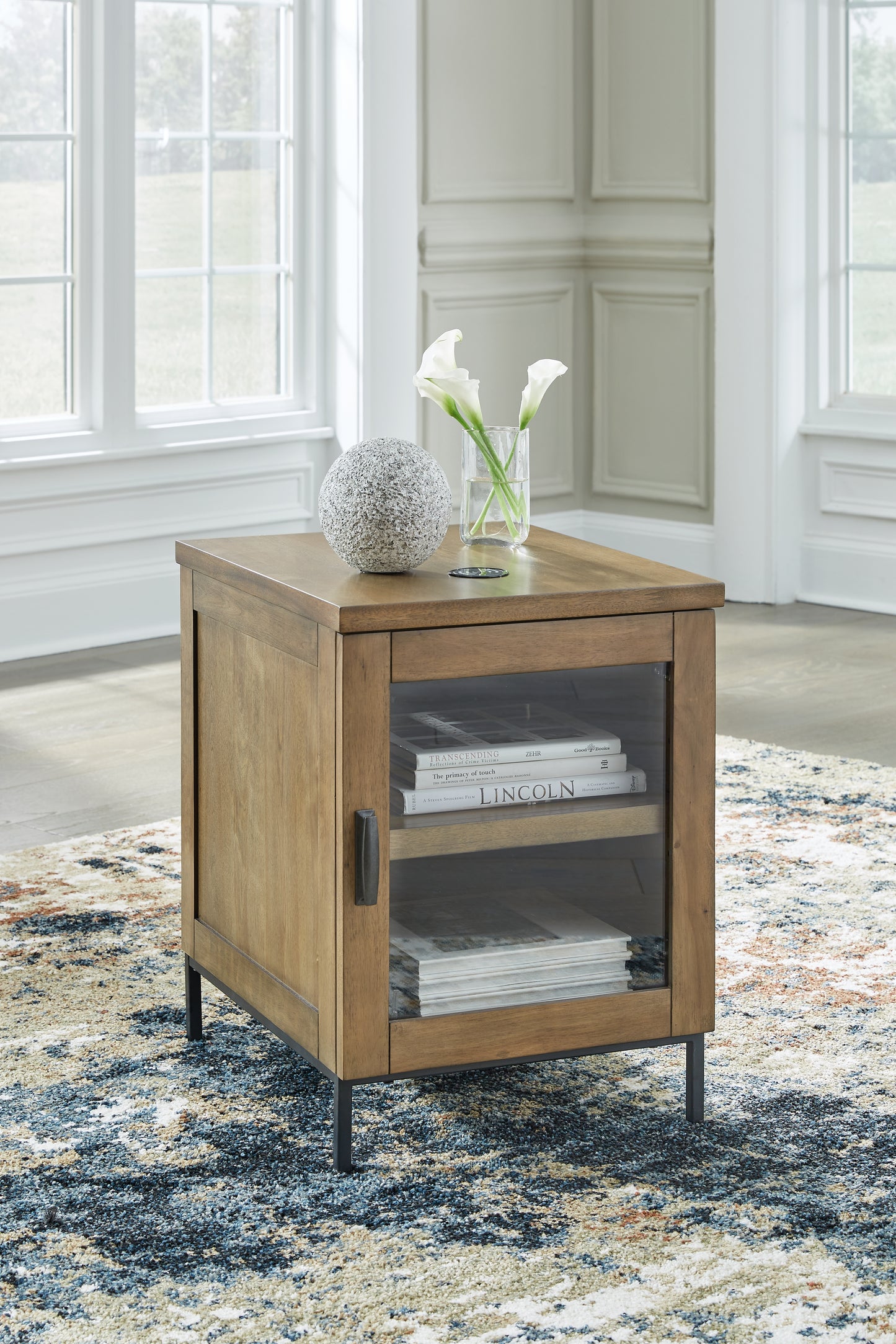 Bradenton Furniture Outlet - Ashley Furniture - Torlanta Chairside End Table - Chair Side End Table / Brown - T686-7