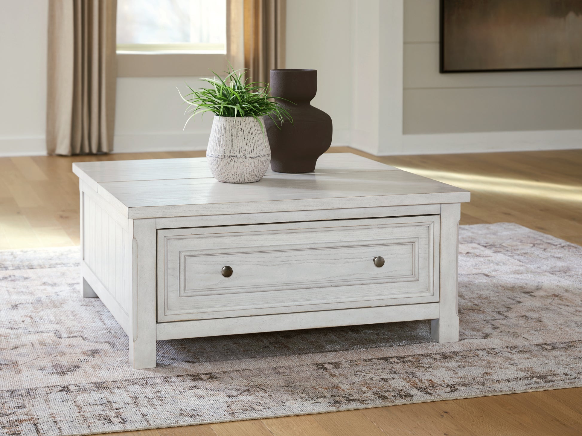 Bradenton Furniture Outlet - Ashley Furniture - Robbinsdale Lift-Top Coffee Table - Lift Top Cocktail Table - T729-00