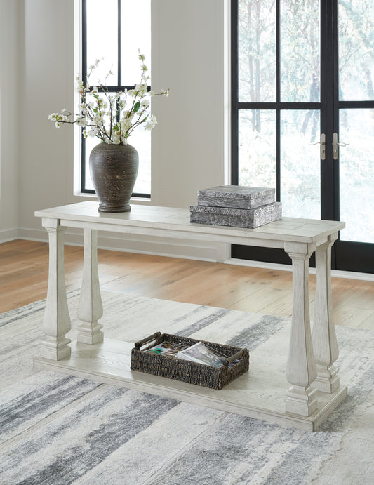 Bradenton Furniture Outlet - Ashley Furniture - Arlendyne Sofa Table - Sofa Table / Antique White - T747-4