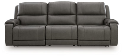 Bradenton Furniture Outlet - Ashley Furniture - 5Z - Pittson Sectional - 3-Piece Power Sectional Reclining Sofa / Anchor - PCU12600S3