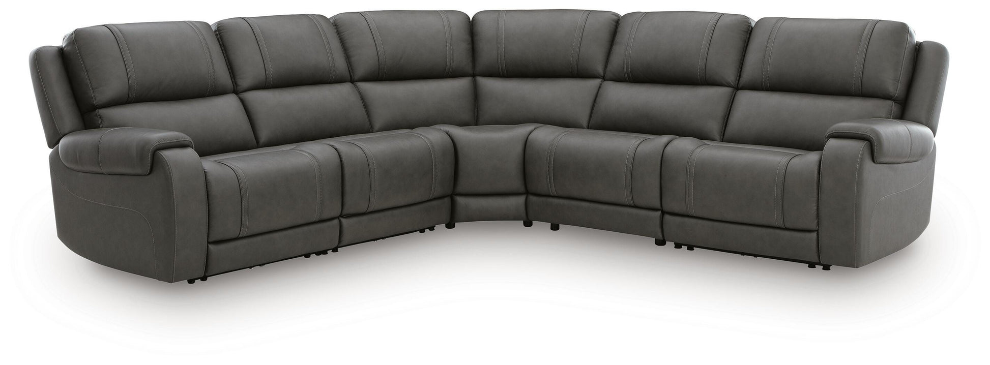Bradenton Furniture Outlet - Ashley Furniture - 5Z - Pittson Sectional - 5-Piece Power Reclining Sectional - PCU12600S6