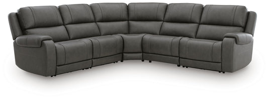 Bradenton Furniture Outlet - Ashley Furniture - 5Z - Pittson Sectional - 5-Piece Power Reclining Sectional - PCU12600S6