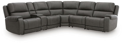 Bradenton Furniture Outlet - Ashley Furniture - 5Z - Pittson Sectional - 6-Piece Power Reclining Sectional - PCU12600S12