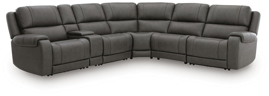 Bradenton Furniture Outlet - Ashley Furniture - 5Z - Pittson Sectional - 6-Piece Power Reclining Sectional - PCU12600S12