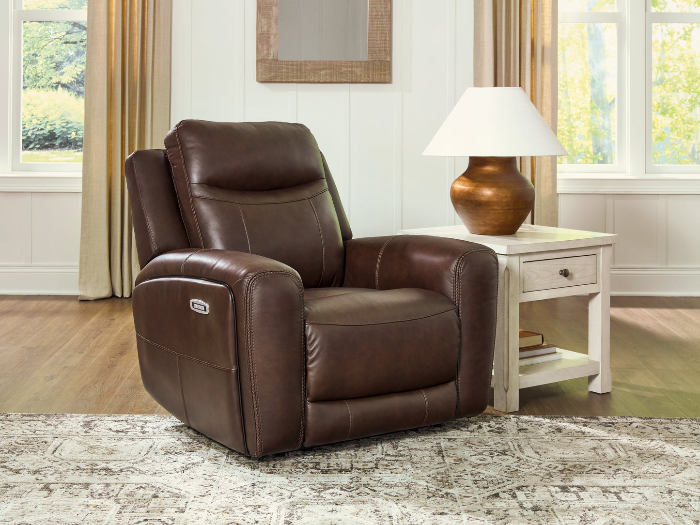 Bradenton Furniture Outlet - Ashley Furniture - Gravier Living Room - PWR Recliner/ADJ Headrest / Cordova - U1330113