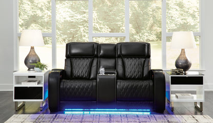 Bradenton Furniture Outlet - Ashley Furniture - Boyington Living Room - PWR REC Sofa with ADJ Headrest / Gray - U2710515
