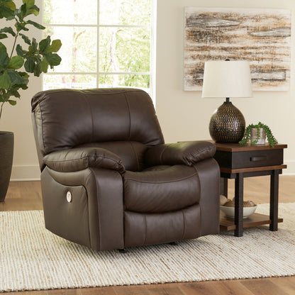 Bradenton Furniture Outlet - Ashley Furniture - Leesworth Living Room - Power Rocker Recliner / Ocean - U4380998