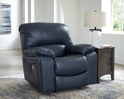 Bradenton Furniture Outlet - Ashley Furniture - Leesworth Living Room - Power Rocker Recliner / Ocean - U4380998