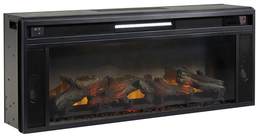 Bradenton Furniture Outlet - Ashley Furniture - Entertainment Accessories Fireplace Insert - Fireplace Insert / Black - W100-12