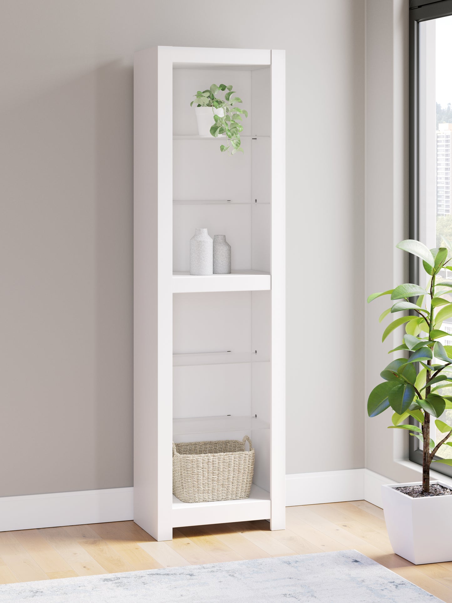 Bradenton Furniture Outlet - Ashley Furniture - Brollevi Entertainment Center - 3-Piece Entertainment Center / White - W2722W1