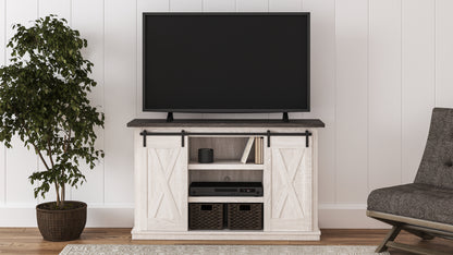 Bradenton Furniture Outlet - Ashley Furniture - Dorrinson 54" TV Stand - 54" / Two-tone - W287-48