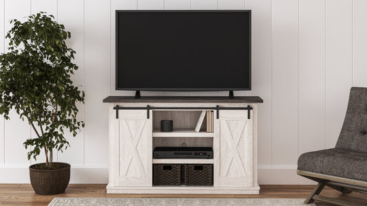Bradenton Furniture Outlet - Ashley Furniture - Dorrinson 54" TV Stand - 54" / Two-tone - W287-48