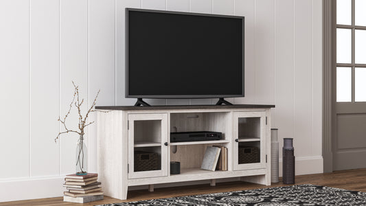 Bradenton Furniture Outlet - Ashley Furniture - Dorrinson 60" TV Stand - 60" / Two-tone - W287-68