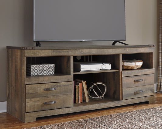 Bradenton Furniture Outlet - Ashley Furniture - Trinell TV Stand - 63" / Brown - W446-68