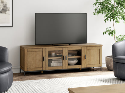 Bradenton Furniture Outlet - Ashley Furniture - Torlanta 72" TV Stand - 72" / Brown - W686-68
