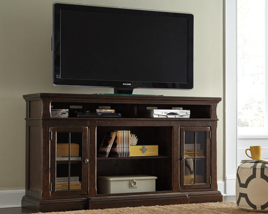 Bradenton Furniture Outlet - Ashley Furniture - Roddinton 72" TV Stand - 72" / Dark Brown - W701-88