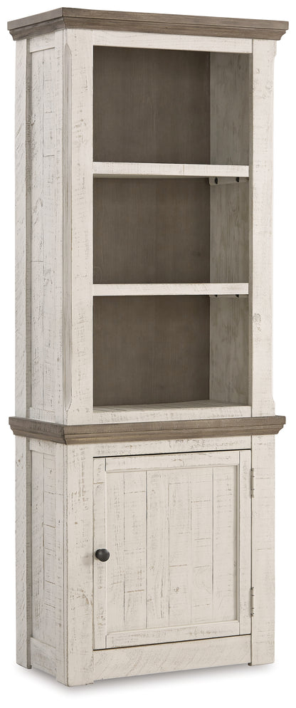Bradenton Furniture Outlet - Ashley Furniture - Havalance Right Pier Cabinet - Right Pier Cabinet / Two-tone - W814-34