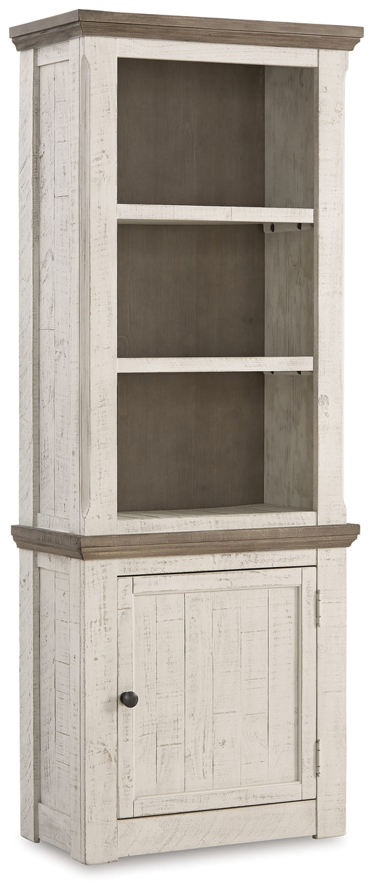 Bradenton Furniture Outlet - Ashley Furniture - Havalance Right Pier Cabinet - Right Pier Cabinet / Two-tone - W814-34